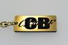 CB400SF Gold Black Double Ring Acrylic Original Keychain CB400SF NC31 NC39 NC42 VTEC 1 2 3 R Custom Parts A-156-1 &