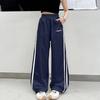 Meisjes Sportbroek Tiener Lente Wijde Casual Broek 2025 Nieuwe Kinder Rechter Losse Joggingbroek Kinder Herfst Kleding