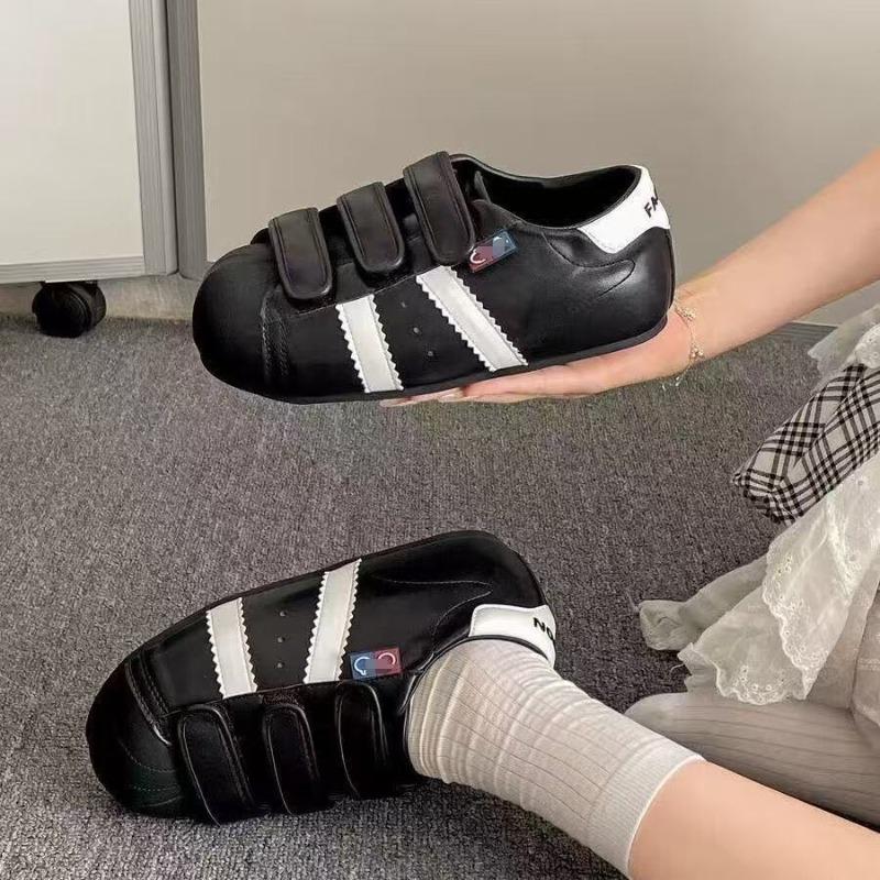 Versatile Heightening Shell Head Women's Autumn New Platform Sports and Leisure Big Head Low-top Board Shoes