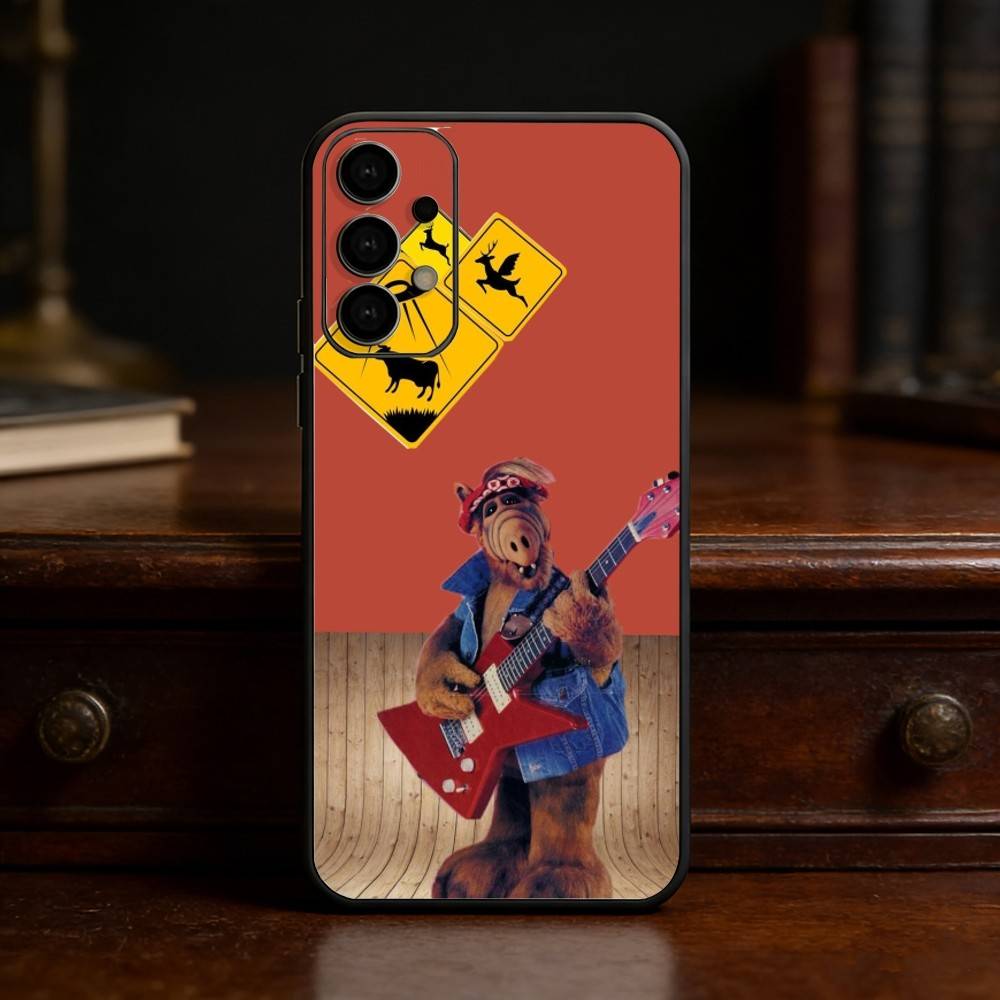 TV Series Alf Phone Case For Samsung S25,S24,S21,S22,S23,S30,Ultra,S20,Plus,Fe,Lite Black Shell