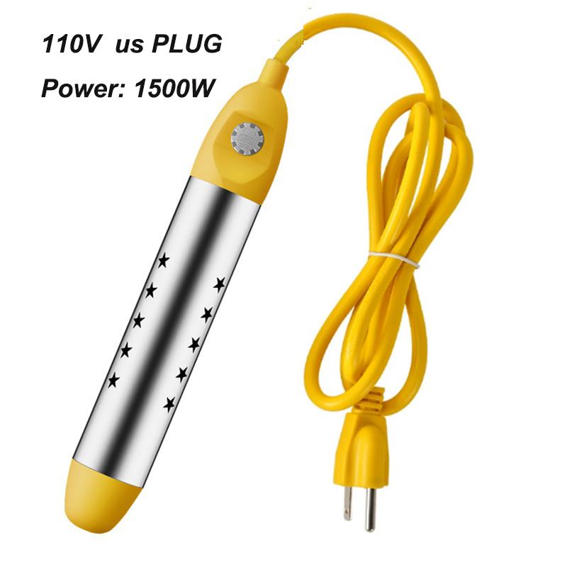 Pool Heater Water Heating Boiler Swimming Solar Bath Tub Immersion Portable Hot Fast Automatic Power Off Intelligent 1500W/2500W