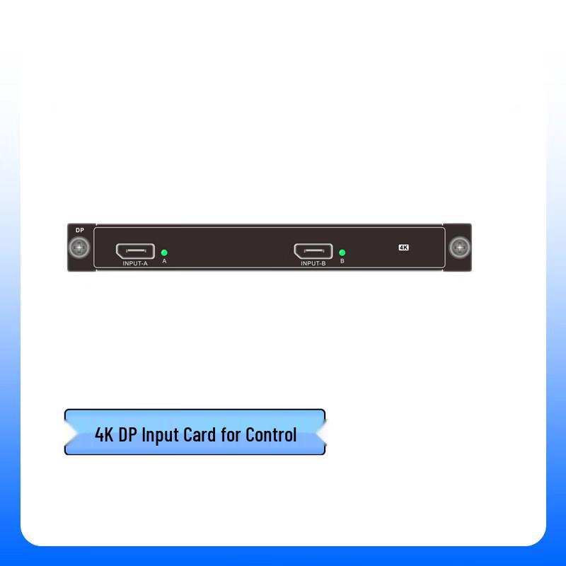

Zhonglu Baishitong 4K Splicing Processor DP Input Card