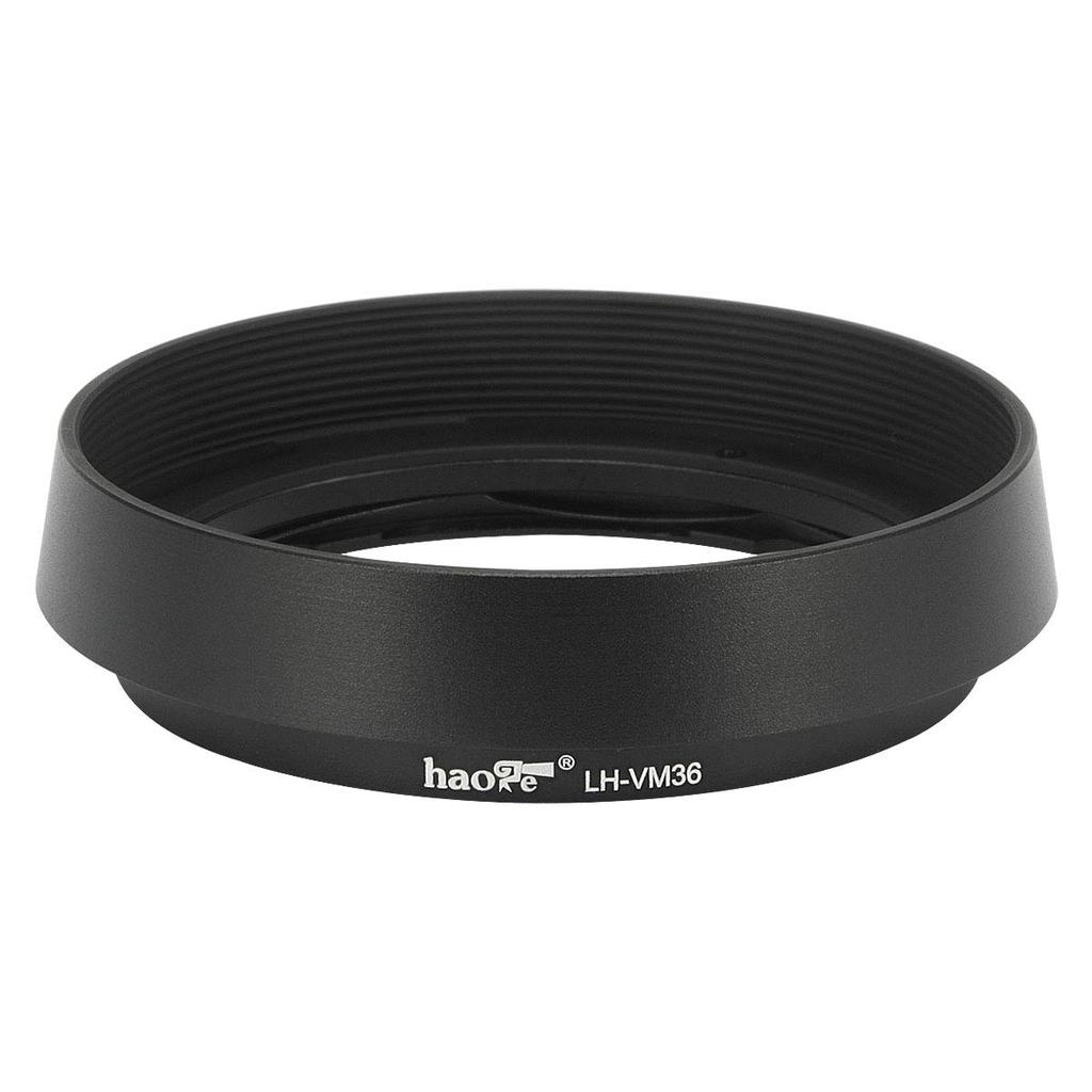 Haoge Bayonet Metal Round Lens Hood Shade for Voigtlander Nokton Aspherical 40mm Nokton II Aspherical 35mm and Leica M Lenses LH-VM36 F/1.2 VM, F1.2