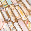 Momo Boxed Cute Hand-Drawn Kittens & Puppies Bookmarks for Journaling, Reading, Writing, and Marking.