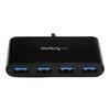 USB-C Hub - STARTECH.COM - 4 Ports - Bus Powered - USB 3.0 - Black