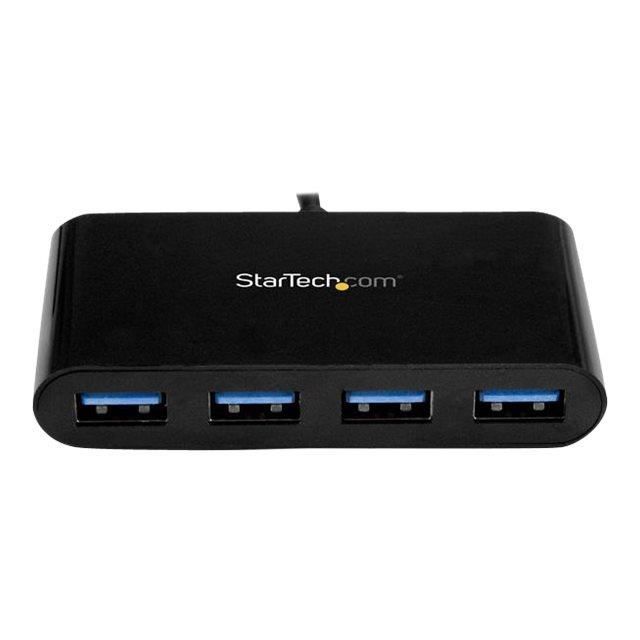 USB-C Hub - STARTECH.COM - 4 Ports - Bus Powered - USB 3.0 - Black