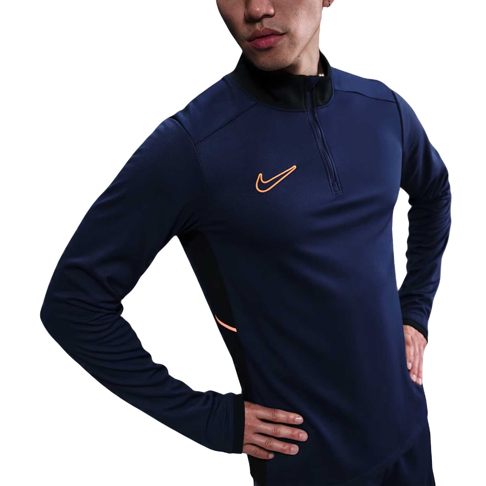 

Nike Dri-Fit Swoosh Comfortable Fashion Simple Versatile Soccer Jersey Men jersey Navy-Blue HJ3784-492 L