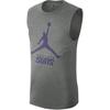 Tank Tops Men's Gray Crew Neck Moderate Straight Fit FQ1999-063