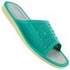 Green Women's House Slippers Women's Slippers with Leather Insole 35