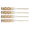 4Pcs Hex Driver Wrench Set 1.5mm 2.0mm 2.5mm 3.0mm RC Hex Socket Screwdriver for RC Model Vehicle Boat