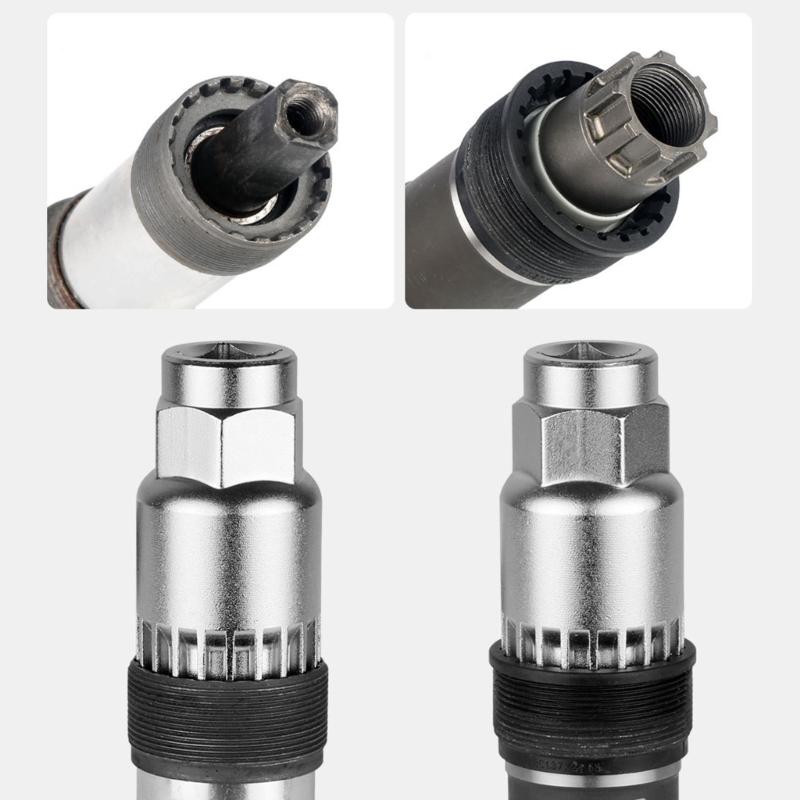 20T Bottom Bracket Wrench Crank Spanner Bike Wrench Bottom Bracket Remover Tool Heavy Duty Sleeve Pullers Enduring