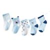 5 Pairs Sweet Baby Socks Newborn Baby Boy Girls 0-3 Years Kids Soft Cotton Cartoon Animal Cartoon Children's Socks for Girls