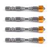 10Pcs 65mm PH2 Hex Shank Magnetic Anti Slip Screwdriver Bits Set for Plasterboard Drywall Screw