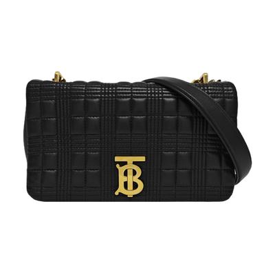 [Gebraucht] Lola Tasche TB Logo gesteppt Metallkette Colorblock Lammleder Umhängetasche Schultertasche - Sehr Gut #ZXE1MJ