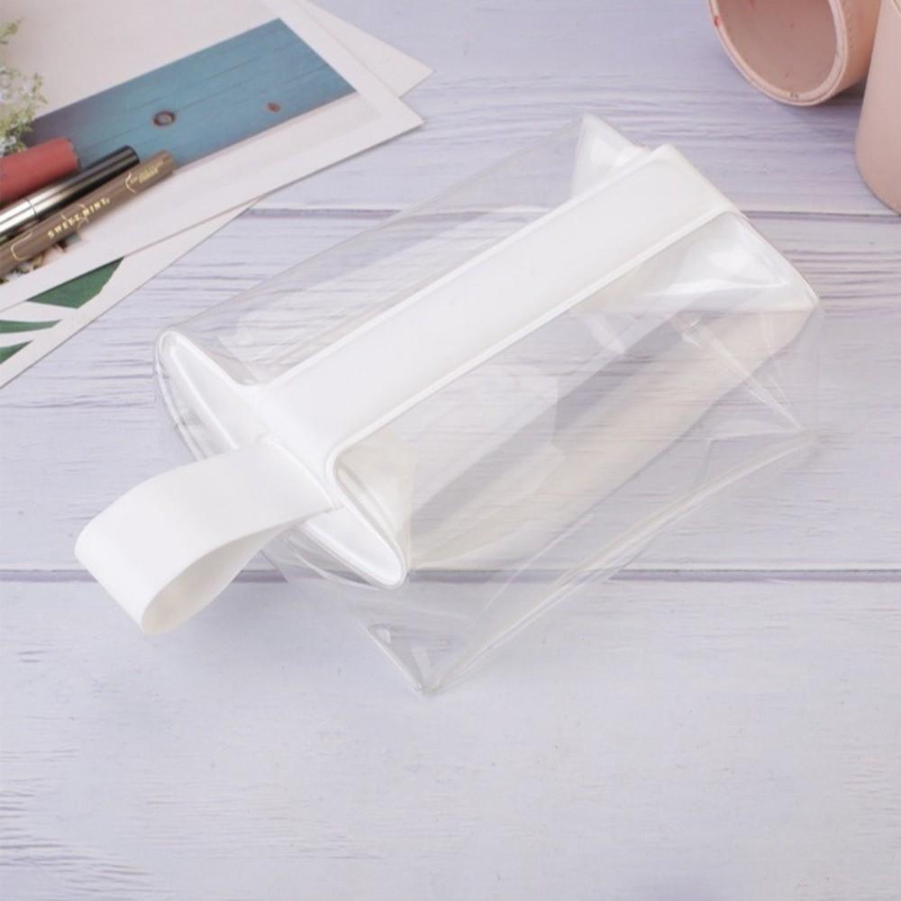 Clear Toiletry Bags with Magnetic Closure PVC Makeup Bag Large Capacity Leak-proof Cosmetic Pouch for Women Men Traveling