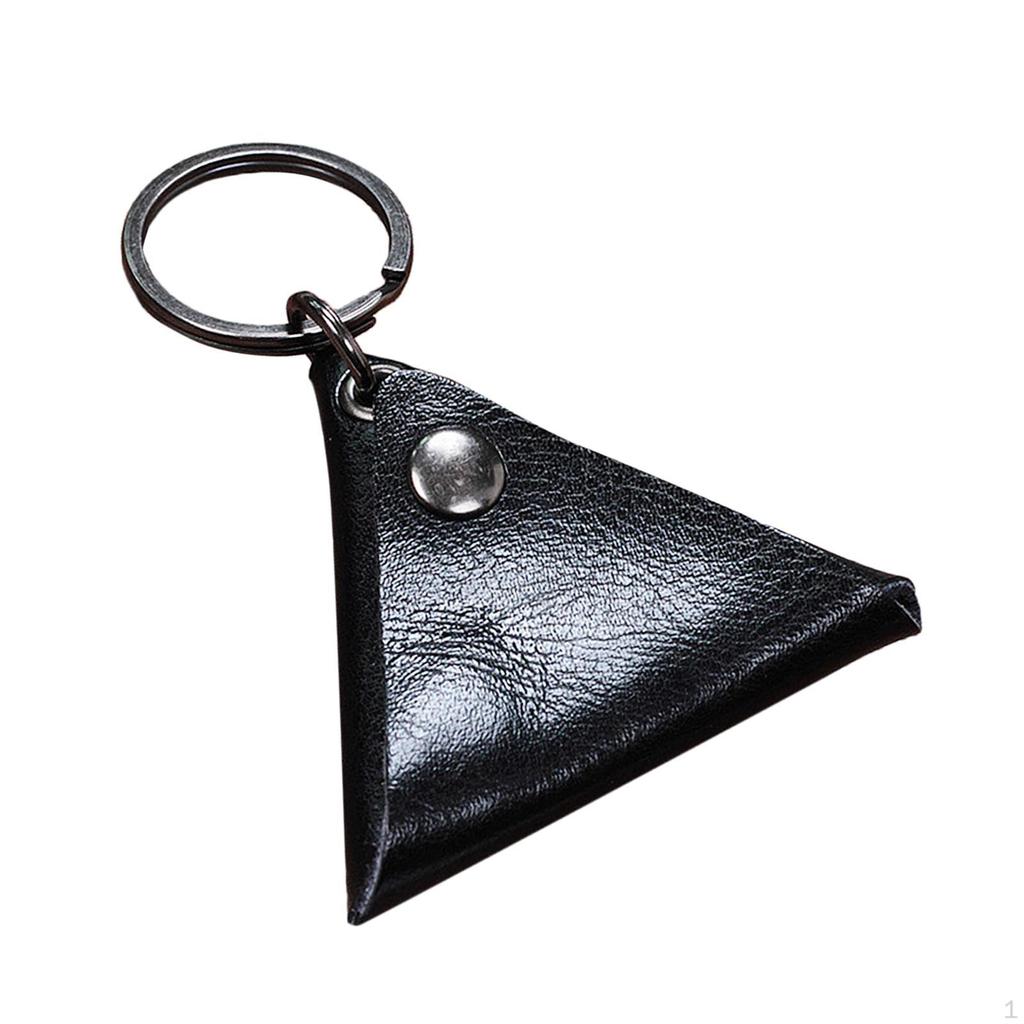 Guitar Pick Holder Keychain Plectrum Carrying Case Bag Musical Instruments Accessories Storage for