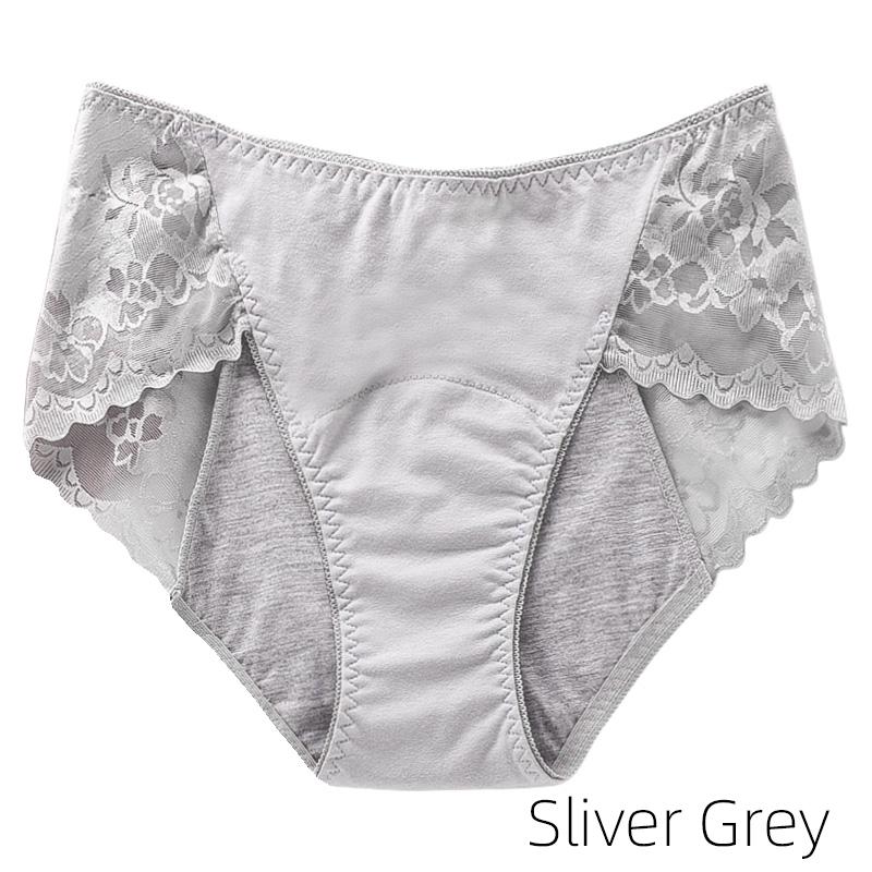 

1/3 шт., средняя талия, 3 слоя, герметичные женские физиологические трусы, кружевные женские трусы, удобные дышащие женские трусы для менструации L