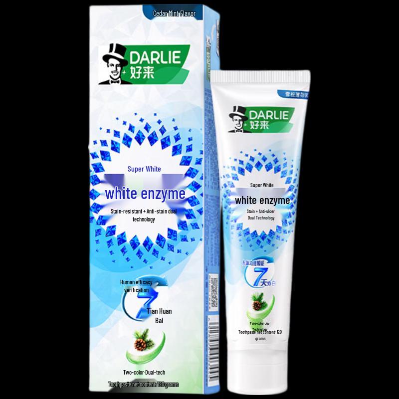 Darlie White Enzyme Morning Cedar Toothpaste