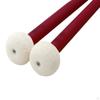 2 Classic Maple Wood Drumsticks Double End Cymbal Mallet Wooden Tip for Kit Bass Drums Replacement