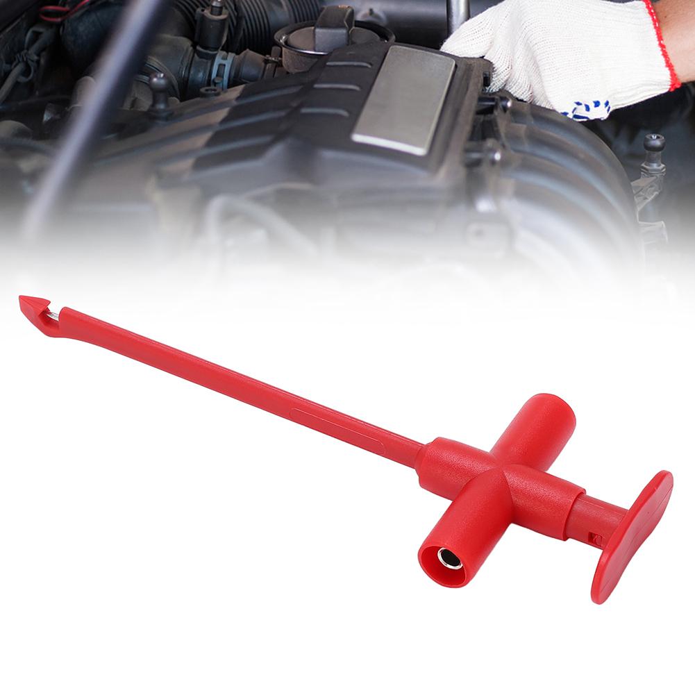 1pc J30022 Test Probe No-Wire-Breaking Car Reverse Test Hook With 4mm Test Probe Wire Testing Tools Replacement Accessories