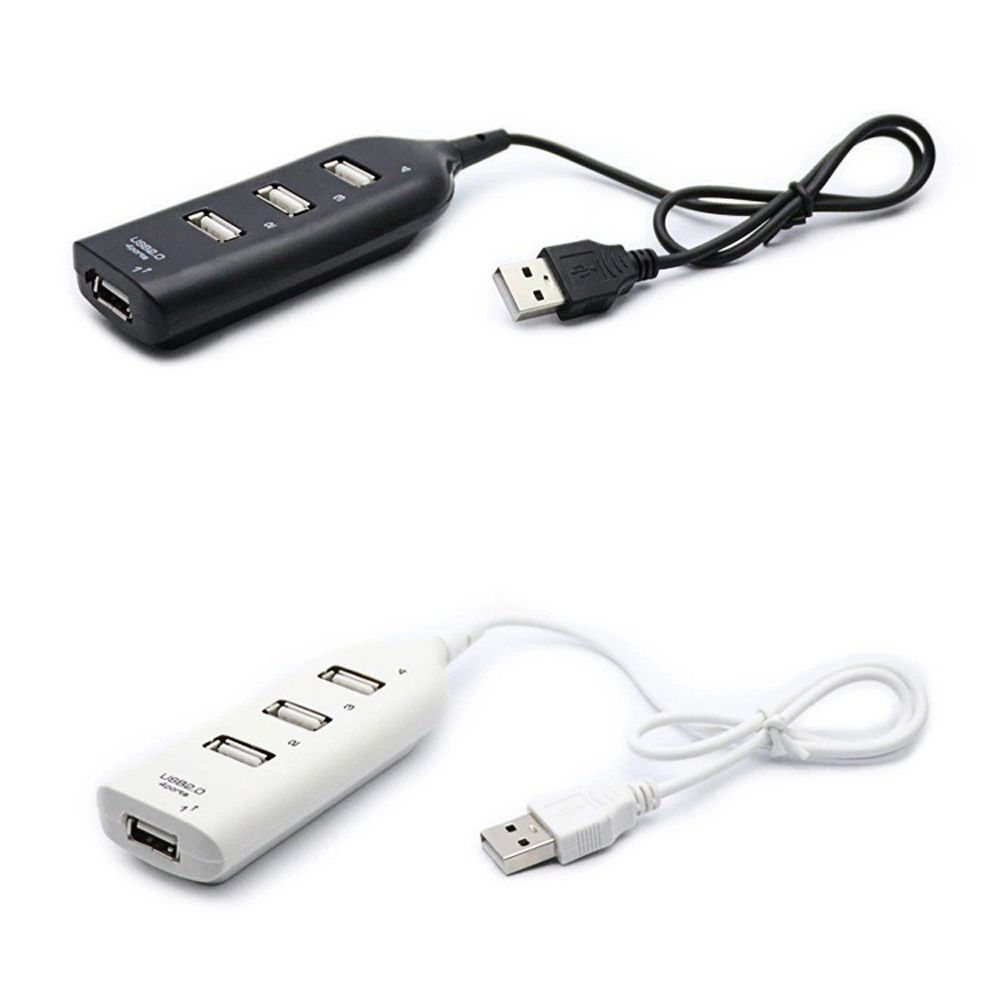 Zubehör Computerzubehör USB-Hub 4 Port USB 2.0 Hub Mehrfach-Expander Netzteil