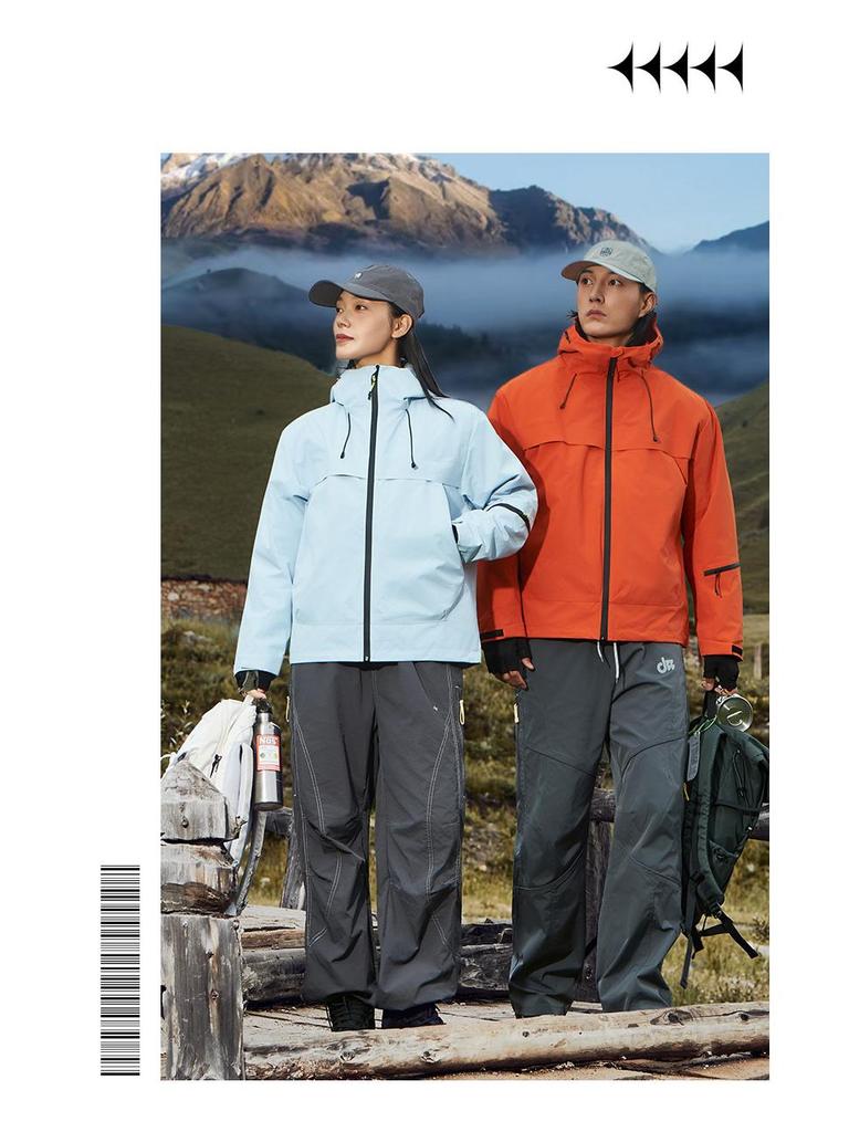 Autumn Windproof Waterproof Three-in-One Outdoor Workwear Jacket - Customizable with Logo