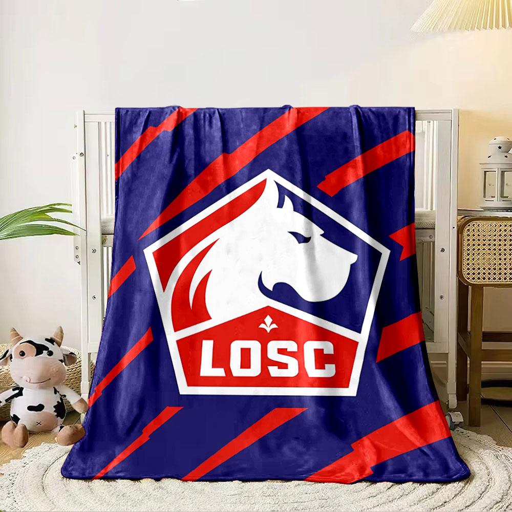 LOSC Logo Blanket Design for all seasons blanket lunch break throw gift