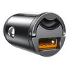 Mini Ładowarka Samochodowa Baseus Tiny Star, Usb, Qc 3.0, 30W (Szara)