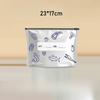 Sacos de Armazenamento de Alimentos de Folha de Alumínio de Grande Capacidade - À Prova de Vazamentos, Seguro para Congelador, Reutilizável com Fecho Zip (10 PCS)