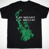 Maglietta Nera Cotone Taglia Unica Vtg Rage Against the Machines Band Per Fan BL294