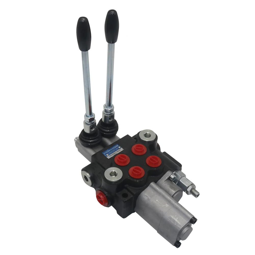 40L/min P40-QTOT Series Multi Qay Directional Valve Sanitation Vehicle Small Loader Construction Machinery Hydraulic System