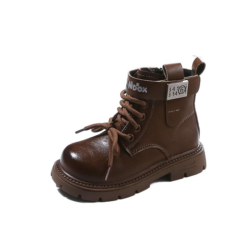 Autumn Winter Children's Boots High-quality Fashionable Boy's Boots Children's Boots Handsome British Style Ankle Boots