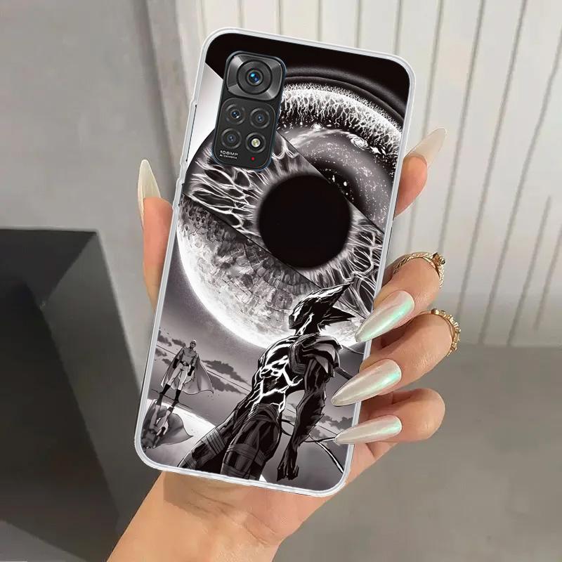 

1 Punch Man Anime Phone Case for Xiaomi Redmi Note 15 14 14S 13 12S 12 Pro 11S 11 Plus 11T 11E 10S Soft Funda Print Shell Redmi Redmi Note 10 Pro 4G