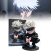 Adorable Sitting Gojo Satoru Pvc Figure 16cm Quality Anime Jujutsu Kaisen Decor