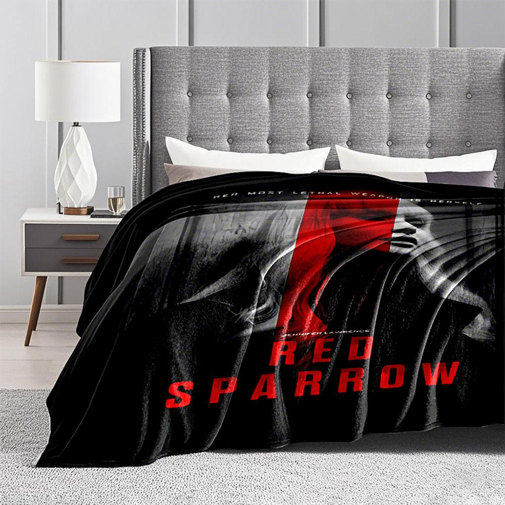 Red Sparrow Movie Blanket for All Seasons Blanket Lunch Break Throw Gift
