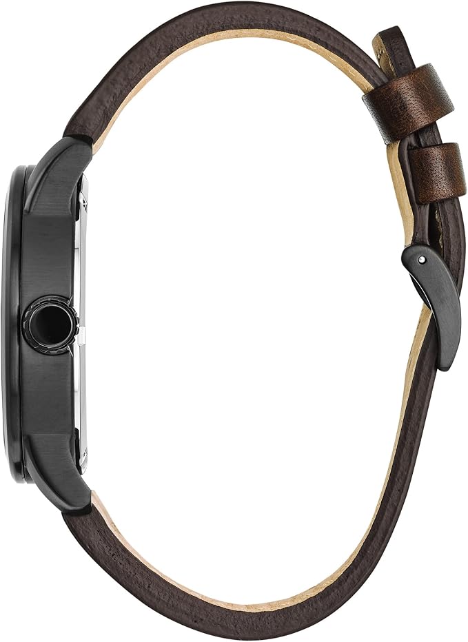 CITIZEN Chandler Eco-Drive Dark Blue Dial Brown Leather Men's Watch BM8478-01L