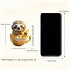 1 Calming Sloth Ornament – Effortless Holiday Adornment | Vehicle, Household, Glass Display, Inventive Present