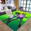 Ben 10 Cartoon Pattern Rug, Indoor/Outdoor Mat, for Picnic, Gameroom, Bedroom, Office, Living Room, Home Decor Carpet, Birthday Gift