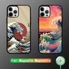 Great Wave Of Kanagawa Phone Case For iPhone 16,15,14,13,12,11,Pro,Max,Plus,Mini,SE New Magsafe Magnetic Wireless Charging