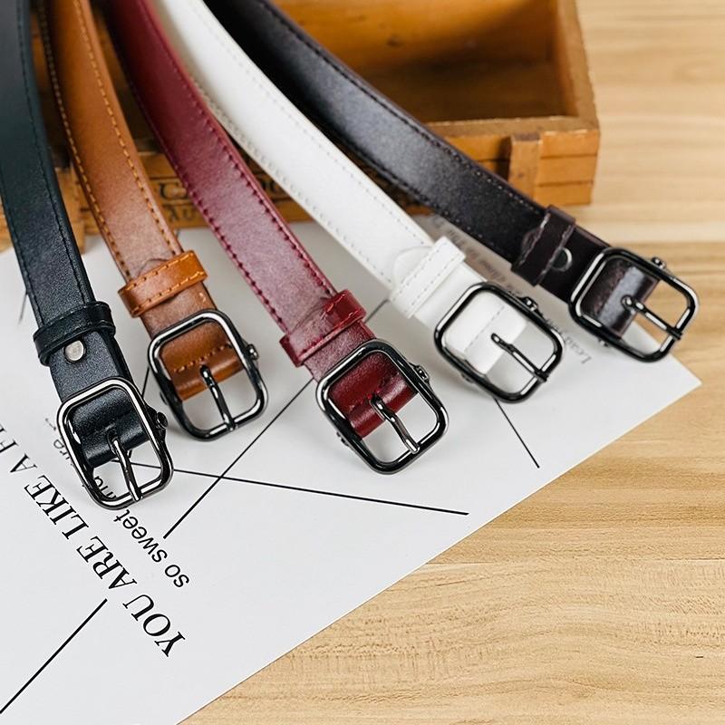 Fashionable Simple Womens Belt Metal Pin Buckle Outdoor Casual Band Waist