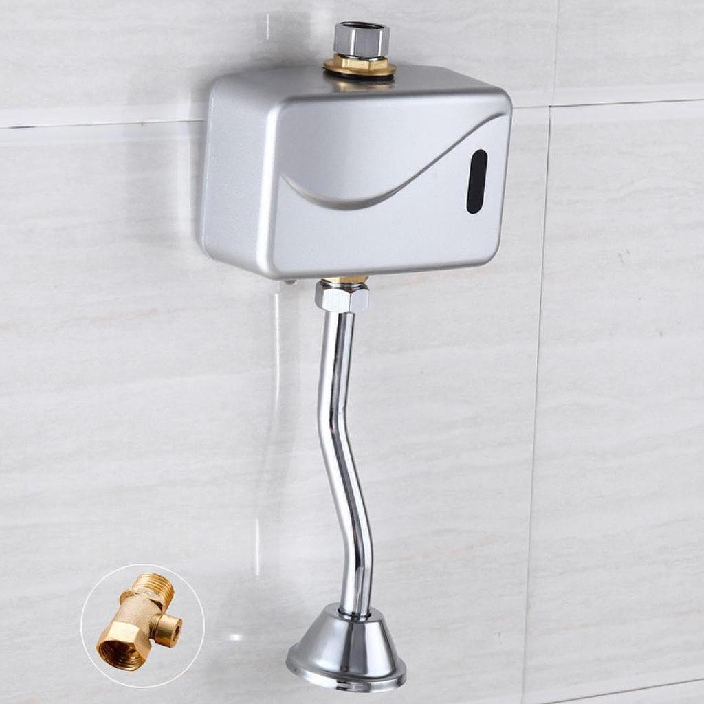 Smart Sensing Urinal Flusher Accessories Touchless Urine Flusher Valve for Airports Toilet Use Hotel Bathroom Supermarket