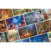 Thomas Kinkade Disney Mickey a přátelé Vánoční puzzle