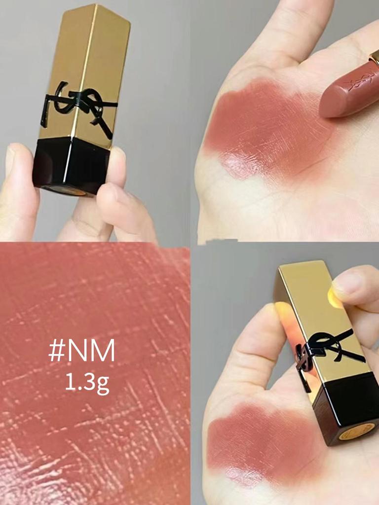 Yves Saint Laurent / YSL [Mini] ROUGE PUR COUTURE SATIN COLOUR LIPSTICK #NM 1.3g
