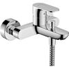 Robinet de baignoire - HANSGROHE - Rebris S - Chromé - 2 fonctions - Design élégant