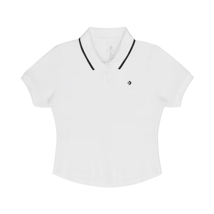 

New Converse SS25 T Shirt Women s White 10027770-A01 2XL