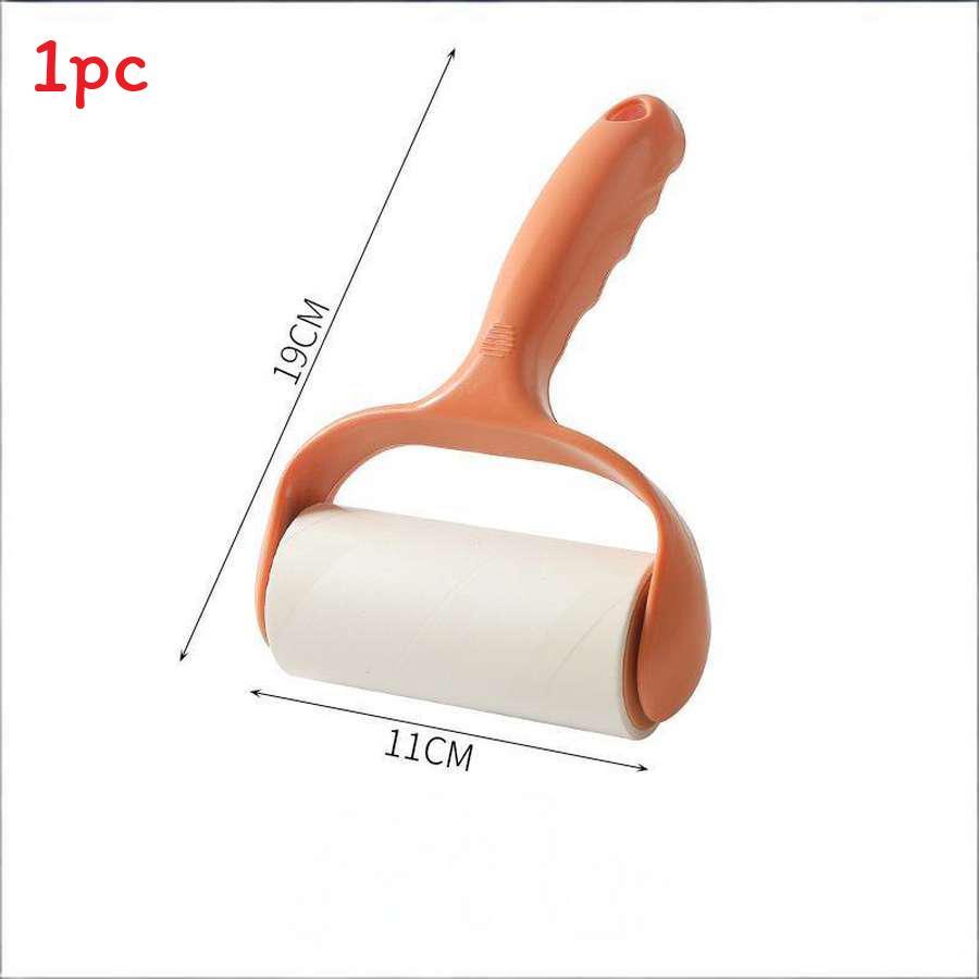 Modern Minimalist Lint Roller With Removable Sticky Sheets For Clothes Cleaning