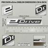 3D ABS eDrive Emblem Plakette Autoaufkleber Zinklegierung Aufkleber Für BMW EV Hybrid i3 i8 330e 530e X5 Kofferraum Kotflügel Auto Zubehör up2