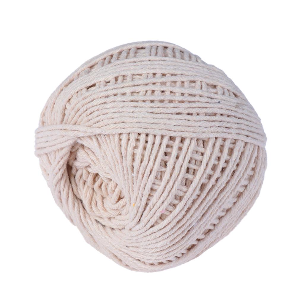 Handmade Christmas Home Decor Sewing Cords DIY Rope 100% Natural Beige Cotton Twine String