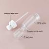 3pcs Spray Lotion Bottle Perfume Sub-bottling PET Empty Makeup Liquid Aromatherapy Refillable Travel Portable