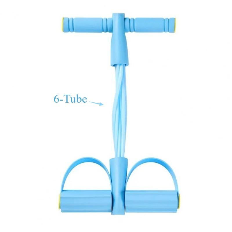 1Pc Pedal Resistance Band, With Handle, Multifunctional Yoga Sit-Up Resistance Rope, Pedal Tensioner For Men And Women, Foot Pedal Resistance Trainer